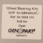 Set rulment roata Opel Astra H Zafira 